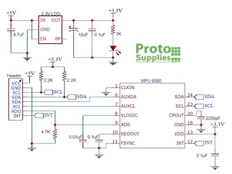 gy-521 mpu-6050|gy 521 schematic.